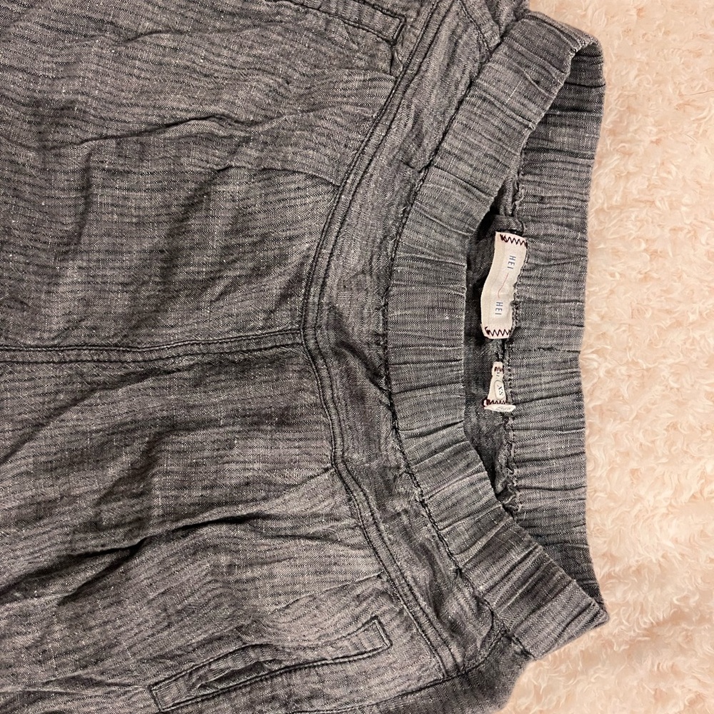 HEI HEI Anthropology Size XS Linen Wide Pants